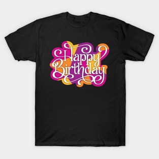 Playful and Colorful Birthday T-Shirt